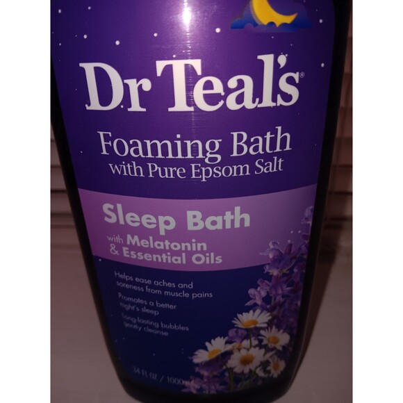 Dr Teal's Foaming Bath, Sleep Bath with Melatonin, Lavender & Oils, 34 fl oz - Picture 2 of 7